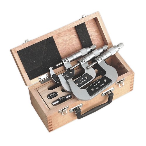 Sealey metric micrometer - sealey,