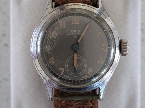 Vintage gents oris military - vintage,