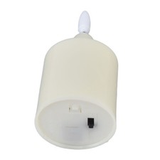 11x5.2cm/4.3x2.0in Flameless Candles Multipurpose Decorative LED Pillar Cand HOT