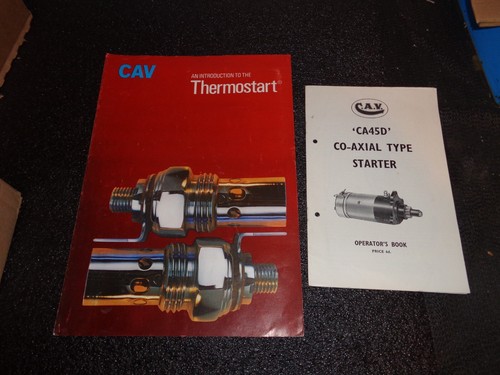 Cav starter motor ca45d - starter,
