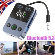 2 in_1 Wireless Bluetooth 5.3 Transmitter Receiver Adapter Audio 3.5mm Jack Aux