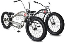 Chopper Lowrider beach Stretch cruiser bike Coaster Brakes Big Fat Bicycle