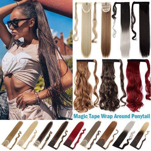 Real long clip ponytail - uk,