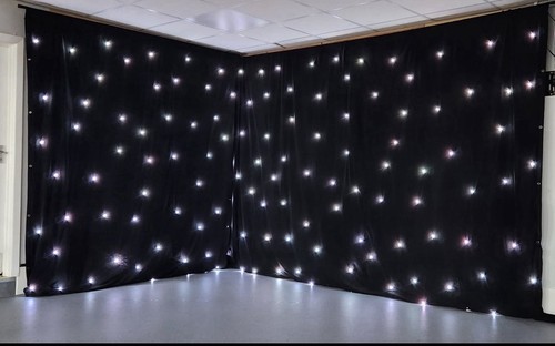 Dmx led star cloth - by,