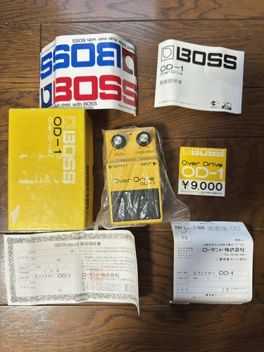 Boss overdrive 1979 - overdrive,