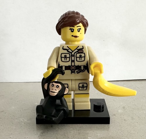 Lego series zookeeper with - series,