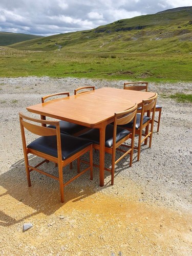 Mid 20thc teak extending - mid,