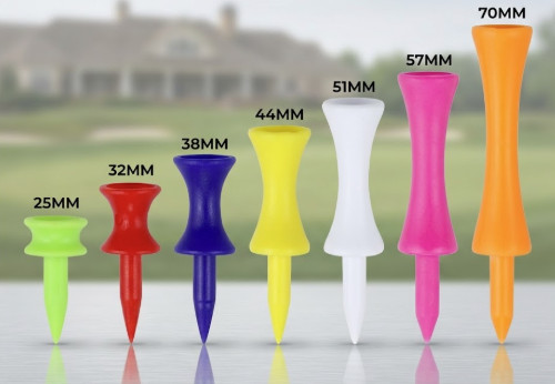 Plastic castle golf - golf, tees