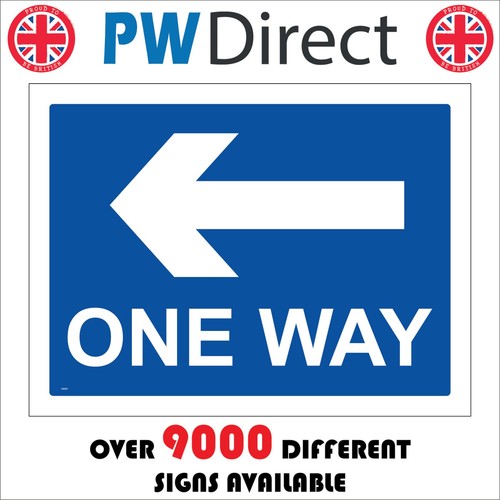 Sign one way - sign, traffic