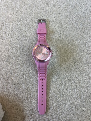 Ice watch pink with rubber - ice,