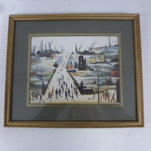 The canal bridge lowry - the,