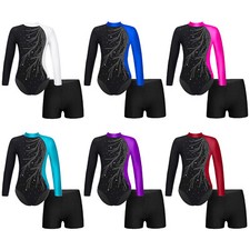  Girls Gymnastics Leotard