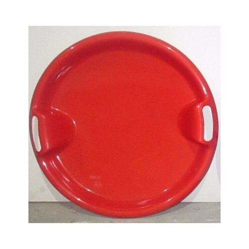 Red large round plastic - large, super