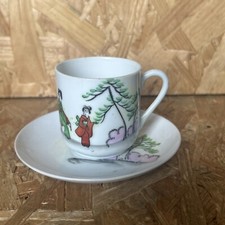 Vintage Klimax China Japan Japanese Hand Painted Geisha Coffee Tea Cup & Saucer