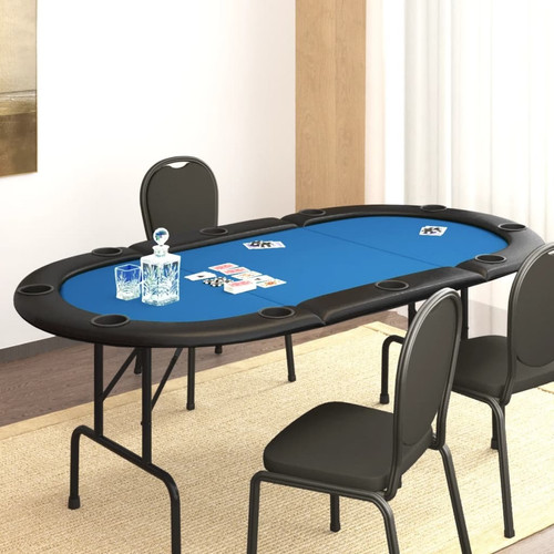 Player folding poker table - folding,