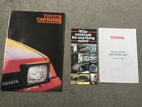 Toyota car range - range, motor