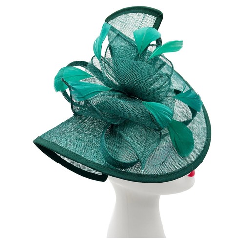 Women feathered sinamay - feathered,