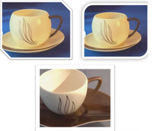 Carlton Ware. Three Cup