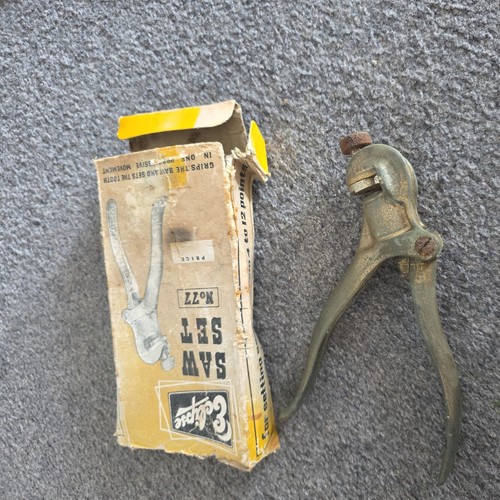 Vintage eclipse saw set - vintage,
