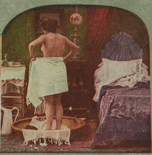 Stereoview risque nude - stereoview,