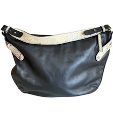 Italian Leather Curved Bottom