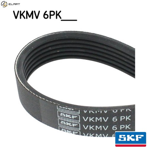 Vribbed belt vkmv 6pk1180 for - belt,