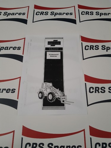 Matbro tr250 workshop manual - workshop,