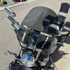 Motorcycle Smoked Windshield