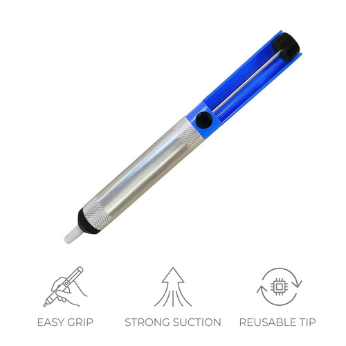 Aluminium desoldering suction - aluminium,