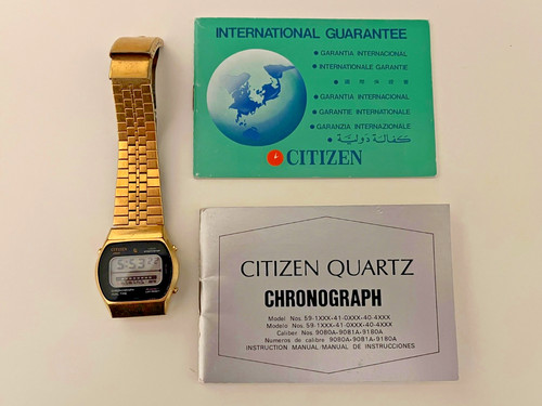 Vintage 1980 citizen - vintage,