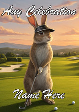 nai184 Bunny Rabbit  Golf