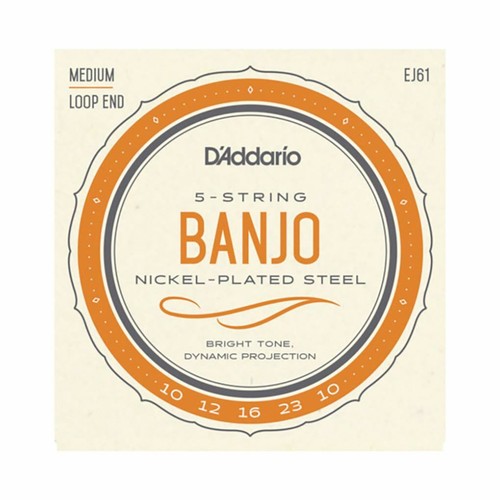 Banjo strings addario ej61 - strings,