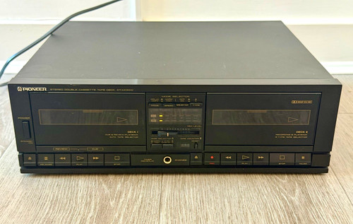 Pioneer x430w stereo dual - pioneer, ct-x430w