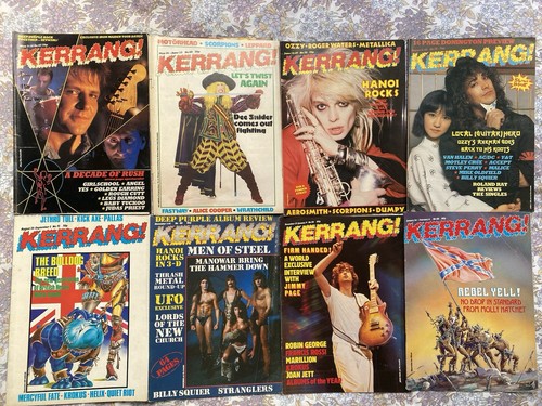 Kerrang magazines - x, kerrang!