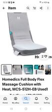 Homedics Full Body Flex Massage Cushion with Heat, MCS-512H-EB Used1
