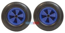 Dinghy Launch Trolley Wheels Pneumatic Boat Trailers Pair 1"  Centre Hole 400x8