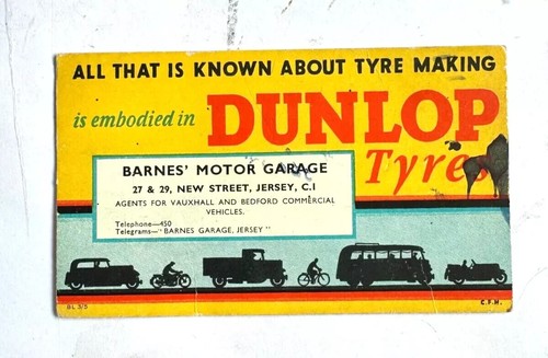 Vintage dunlop tyres - dunlop, small