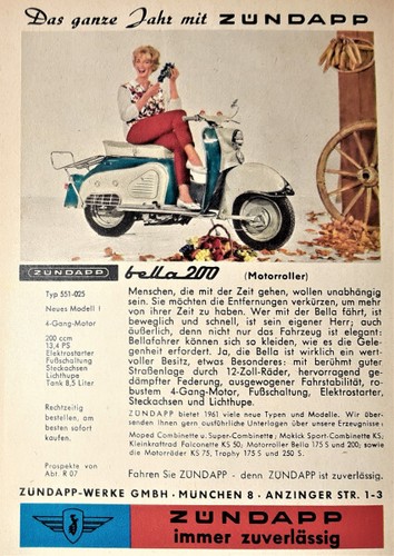 Bella advertisement approx
