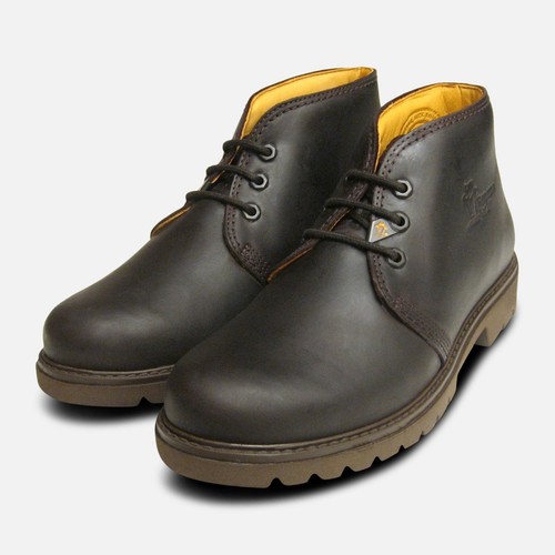 Panama jack dark brown - brown, waxy