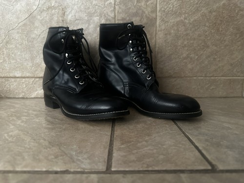 Vintage 90s justin roper - roper, black