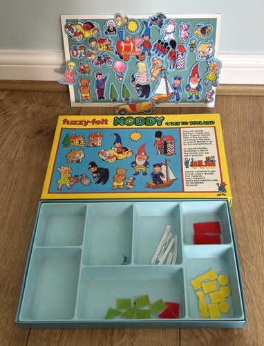 Vintage noddy goes - goes, toyland