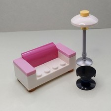 Lego - A Sofa, Standard Lamp and Coffee Table - NEW CUSTOM #43