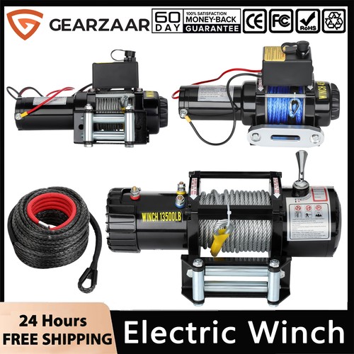 12v electric winch - 12v, 3000lb