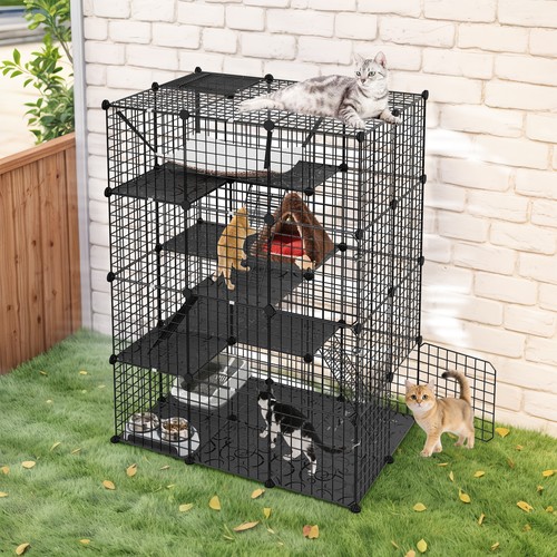 Large cat cage - with, hammock
