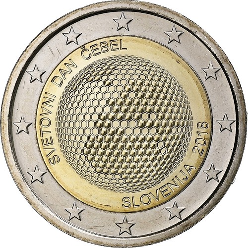 Slovenia commemorative euro - 2,
