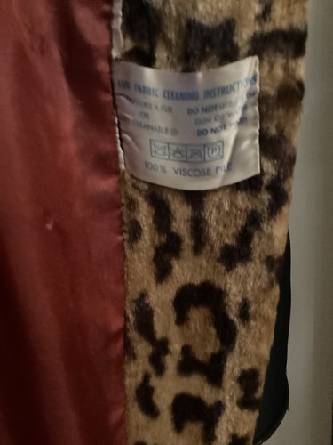 Vintage leopard print coat - leopard,