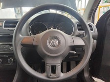 STEERING WHEEL VOLKSWAGEN GOLF MK6 (A6) (5K) 2008 TO 2013 S TDI BLUEMOTION