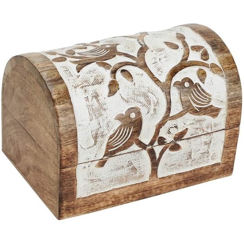 Antique look wooden storage - antique,