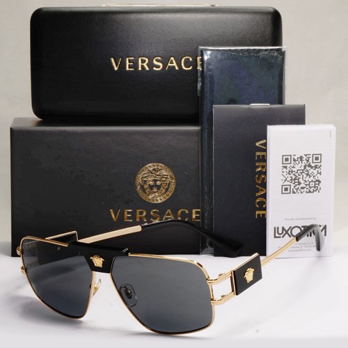 Versace sunglasses gold - versace,