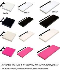 PREMIUM HIGH GLOSS FLOATING WALL MOUNTED SHELF SHELVES KITCHEN BATH LIVING ROOM